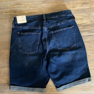 Denim Bermuda Shorts
